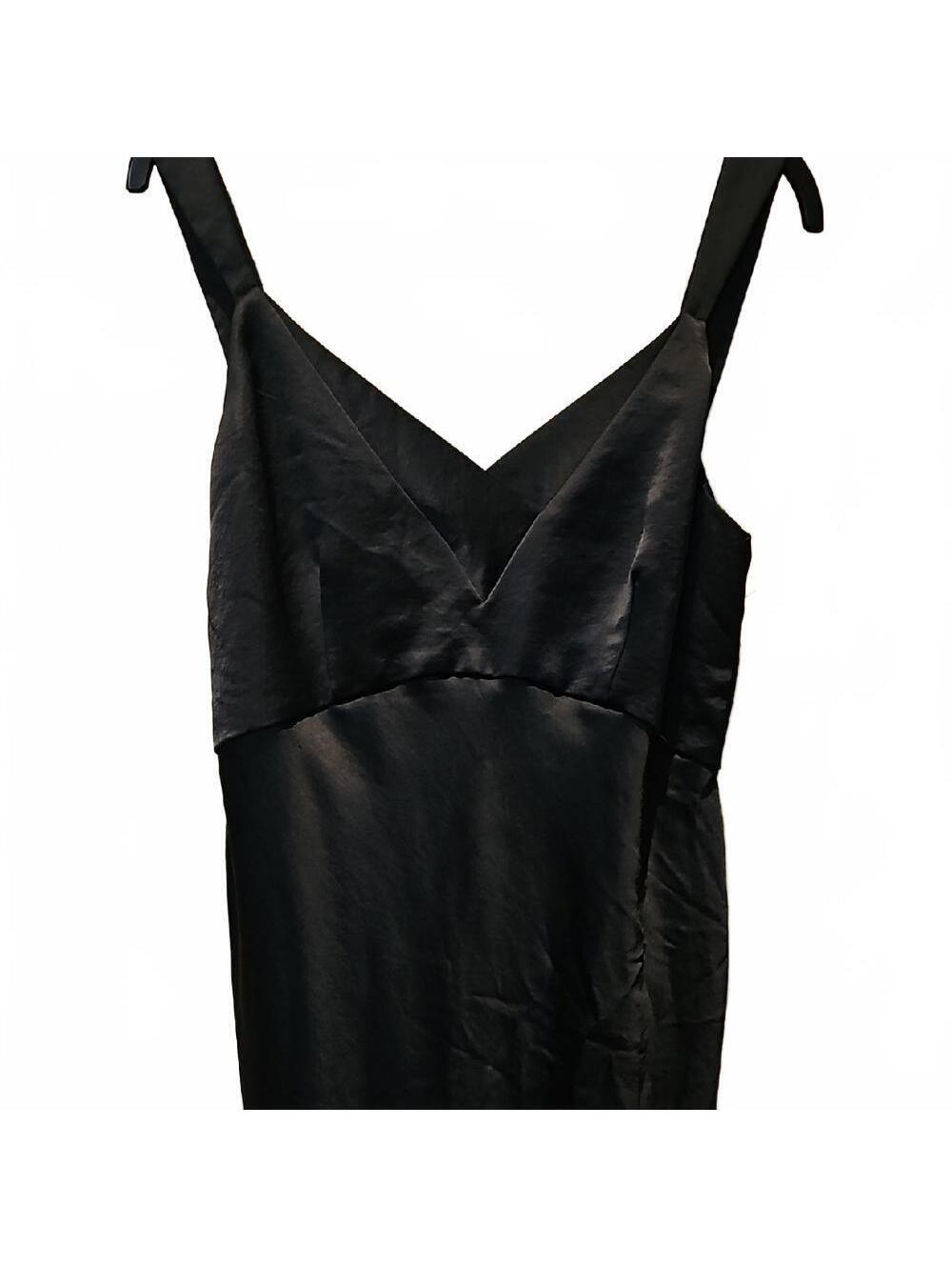 Express Blue Sheath Midi Dress V-Neck Sleeveless Cocktail - Picture 2 of 5